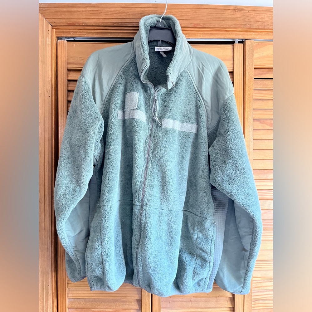 Polartec Gen III green fleece jackets
